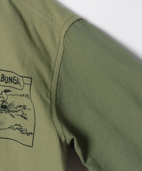 Vintage PEANUTS（ビンテージピーナッツ）の「【PEANUTS×BAYFLOW】ワイドシャツ(KIDS)（シャツ/ブラウス・キッズ・カーキ/サックスブルー・MEDIUM/LARGE/X-LARGE/XX-LARGE）」の18枚目の写真