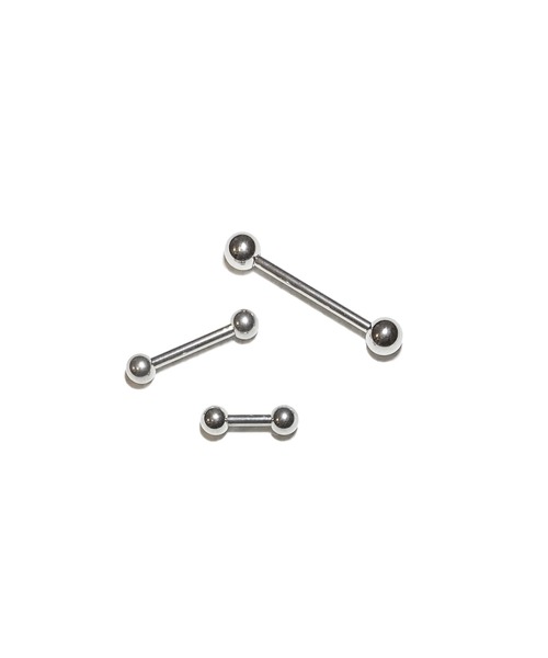 MORPH(モルフ)の「MORPH モルフ バーベルボディーピアス 14ゲージ 6mm~18mm(ピアス(片耳用)・メンズ・シルバー・18/16/6/14/8/12/10)」の6枚目の写真