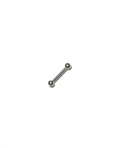 MORPH(モルフ)の「MORPH モルフ バーベルボディーピアス 14ゲージ 6mm~18mm(ピアス(片耳用)・メンズ・シルバー・18/16/6/14/8/12/10)」の2枚目の写真