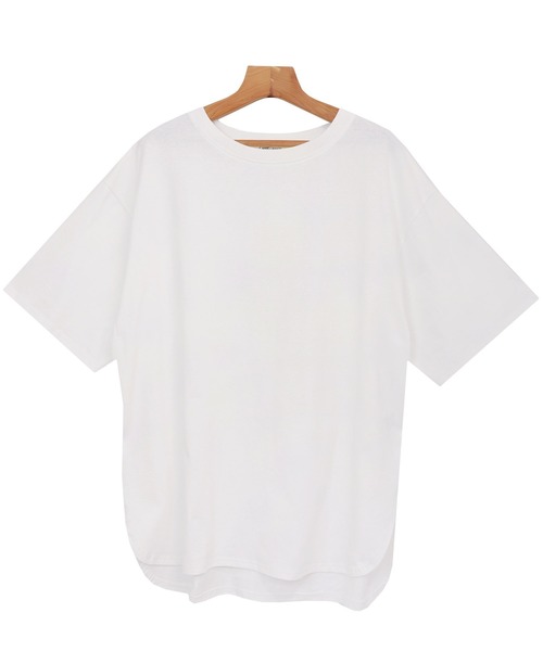 アロー様 ラウンドヘムTシャツ coen レイヤードラウンドヘムTシャツ -ファッション通販 FASHION