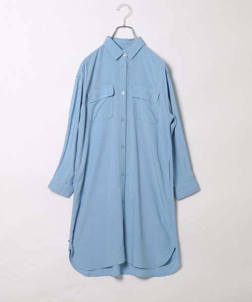 セール ジュニア サラサラシャツワンピース 1126 シャツワンピース Global Work グローバルワーク のファッション通販 Zozotown