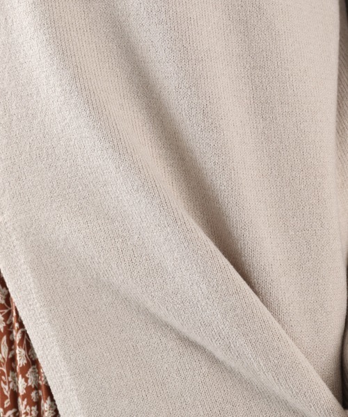 LOWRYS FARM（ローリーズファーム）の「１２Ｇアウトリンキングワンピース　896443（ワンピース・レディース・アイボリー/ブラック/ブラウン/グリーン・FREE）」の13枚目の写真