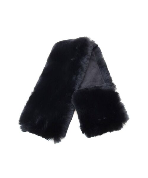 RESEXXY（リゼクシー）の「フェイクファーティペット（マフラー・レディース・ブラック/ベージュ・FREE）」の6枚目の写真