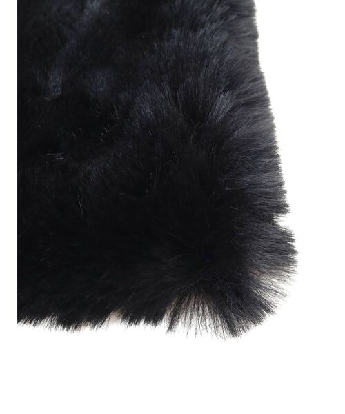 RESEXXY（リゼクシー）の「フェイクファーティペット（マフラー・レディース・ブラック/ベージュ・FREE）」の7枚目の写真