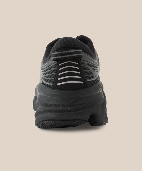 HOKA(ホカ)の「【HOKAONEONE】 BONDI 7(スニーカー・メンズ・ブラック/グレー・26.0cm/27.0cm/28.0cm)」の5枚目の写真