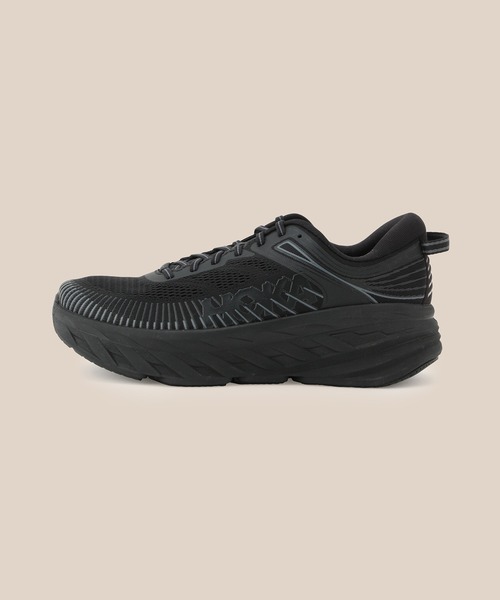 HOKA(ホカ)の「【HOKAONEONE】 BONDI 7(スニーカー・メンズ・ブラック/グレー・26.0cm/27.0cm/28.0cm)」の7枚目の写真