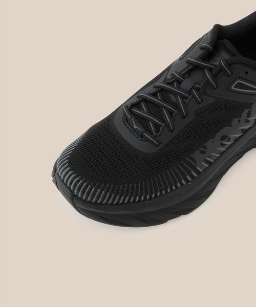 HOKA(ホカ)の「【HOKAONEONE】 BONDI 7(スニーカー・メンズ・ブラック/グレー・26.0cm/27.0cm/28.0cm)」の8枚目の写真