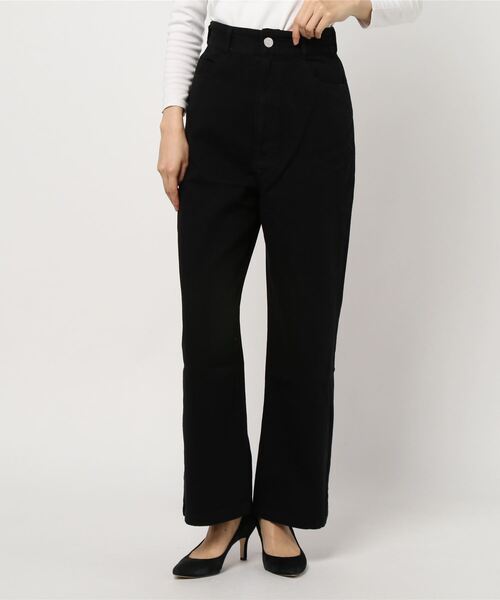 STYLEBLOCK（スタイルブロック）の「バックレースアップパンツ（その他パンツ・レディース・ブラック/ベージュ/ブラウン/オフホワイト・M）」の2枚目の写真