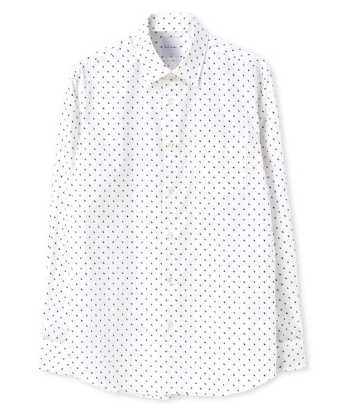 Rabitt Print ドレスシャツ 3215 800pn ビジネスシャツ Paul Smith ポールスミス のファッション通販 Zozotown