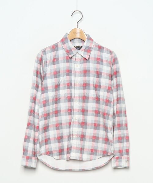 セール ブランド古着 チェック柄長袖シャツ シャツ ブラウス Ron Herman ロン ハーマン のファッション通販 Zozoused