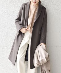 SHIPS（シップス）の「チェックチェスターコート（チェスター