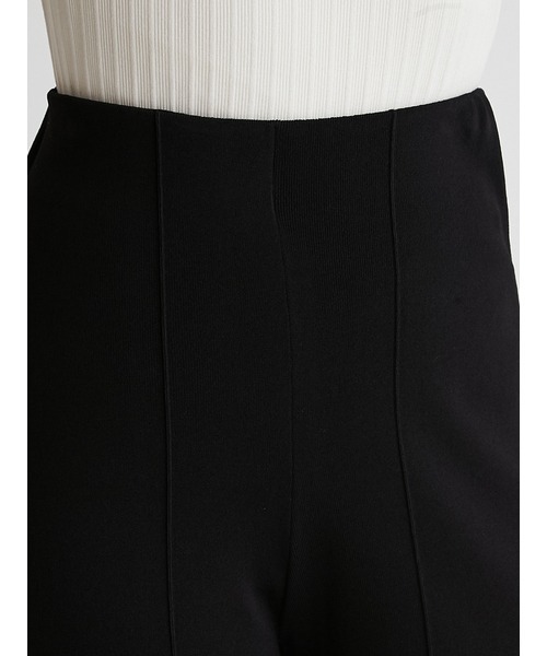 Mila Owen（ミラオーウェン）の「接触冷感センターコバスリットニットパンツ（その他パンツ・レディース・ダークブラウン/ブラック/アイボリー・0/1）」の16枚目の写真