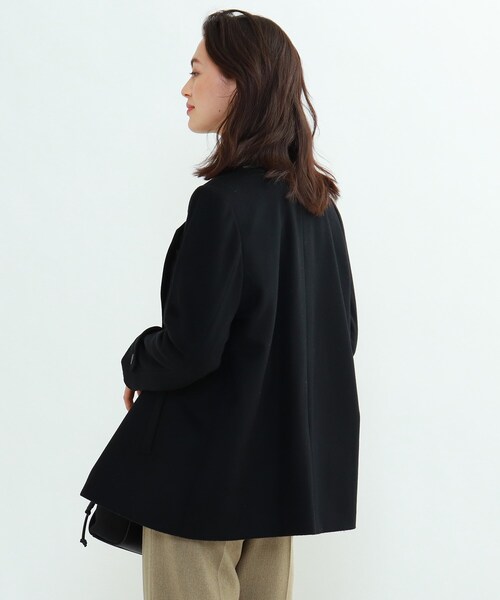 INDIVI（インディヴィ）の「◇カシミヤビーバーダブルコート