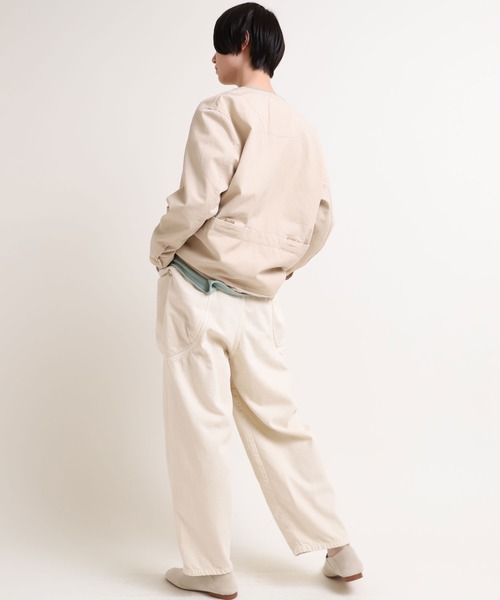 【セール】J1970 フレンチツールジャケット【URCH】（ノーカラージャケット）｜URCH RNA（アーチ アールエヌエー）