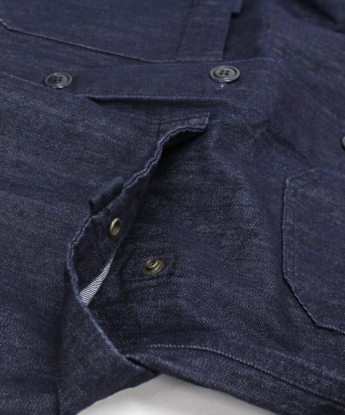 【セール】J1970 フレンチツールジャケット【URCH】（ノーカラージャケット）｜URCH RNA（アーチ アールエヌエー）