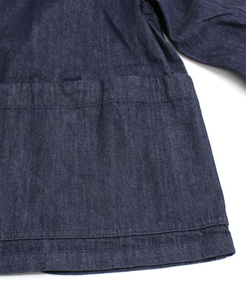 【セール】J1970 フレンチツールジャケット【URCH】（ノーカラージャケット）｜URCH RNA（アーチ アールエヌエー）