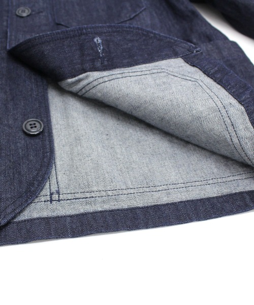 【セール】J1970 フレンチツールジャケット【URCH】（ノーカラージャケット）｜URCH RNA（アーチ アールエヌエー）