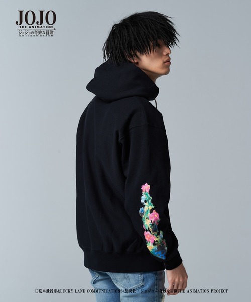 glamb(グラム)の「Giorno Giovanna's stand hoodie / ジョルノジョバァーナズスタンドフーディー【ジョジョの奇妙な冒険コラボレーションアイテム】(パーカー・メンズ・ホワイト/ブラック・4/3/0/1/2)」の10枚目の写真