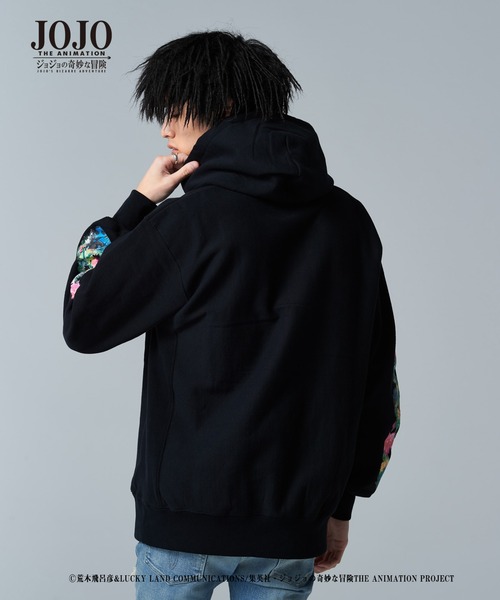 JOJOWORLD ジョルノパーカー XL Amazon.co.jp: パーカー メンズ ジョジョの奇妙な冒険 ジョルノ