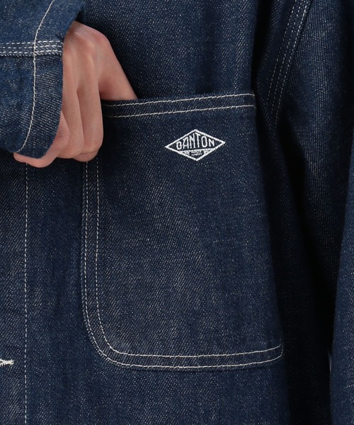 DANTON（ダントン）の「【DANTON】デニムカバーオール NDM MEN（デニム