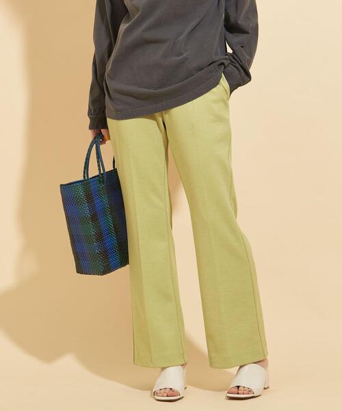 BEAUTY&YOUTH UNITED ARROWS(ビューティーアンドユースユナイテッドアローズ)の「BY∴ イージーフレアカットソーパンツ -ウォッシャブル-(その他パンツ・レディース・ナチュラル/ブラック/イエロー・S/M)」の5枚目の写真