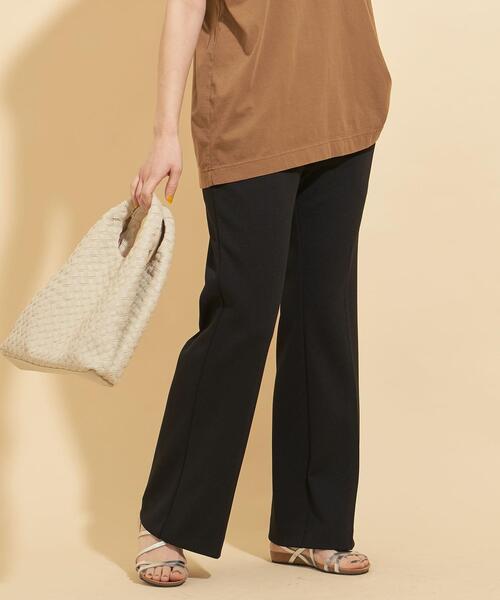 BEAUTY&YOUTH UNITED ARROWS(ビューティーアンドユースユナイテッドアローズ)の「BY∴ イージーフレアカットソーパンツ -ウォッシャブル-(その他パンツ・レディース・ナチュラル/ブラック/イエロー・S/M)」の15枚目の写真