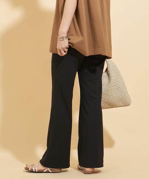 BEAUTY&YOUTH UNITED ARROWS(ビューティーアンドユースユナイテッドアローズ)の「BY∴ イージーフレアカットソーパンツ -ウォッシャブル-(その他パンツ・レディース・ナチュラル/ブラック/イエロー・S/M)」の16枚目の写真