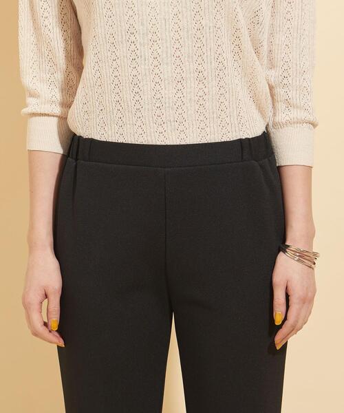 BEAUTY&YOUTH UNITED ARROWS(ビューティーアンドユースユナイテッドアローズ)の「BY∴ イージーフレアカットソーパンツ -ウォッシャブル-(その他パンツ・レディース・ナチュラル/ブラック/イエロー・S/M)」の20枚目の写真