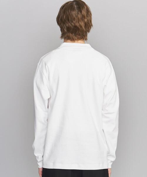 BEAUTY&YOUTH UNITED ARROWS(ビューティーアンドユースユナイテッドアローズ)の「BY スムース モックネック カットソー(Tシャツ/カットソー・メンズ・ダークグレー/ベージュ/ホワイト・X-LARGE/MEDIUM/SMALL/LARGE)」の6枚目の写真