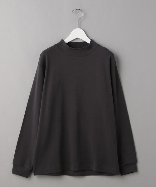 BEAUTY&YOUTH UNITED ARROWS(ビューティーアンドユースユナイテッドアローズ)の「BY スムース モックネック カットソー(Tシャツ/カットソー・メンズ・ダークグレー/ベージュ/ホワイト・X-LARGE/MEDIUM/SMALL/LARGE)」の11枚目の写真