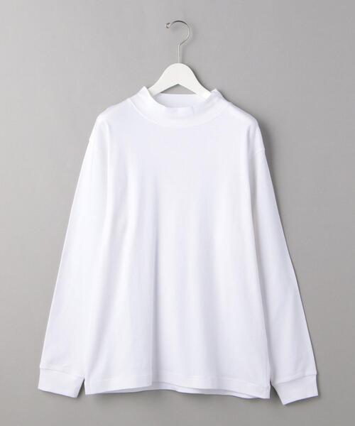BEAUTY&YOUTH UNITED ARROWS(ビューティーアンドユースユナイテッドアローズ)の「BY スムース モックネック カットソー(Tシャツ/カットソー・メンズ・ダークグレー/ベージュ/ホワイト・X-LARGE/MEDIUM/SMALL/LARGE)」の19枚目の写真