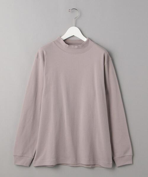 BEAUTY&YOUTH UNITED ARROWS(ビューティーアンドユースユナイテッドアローズ)の「BY スムース モックネック カットソー(Tシャツ/カットソー・メンズ・ダークグレー/ベージュ/ホワイト・X-LARGE/MEDIUM/SMALL/LARGE)」の21枚目の写真