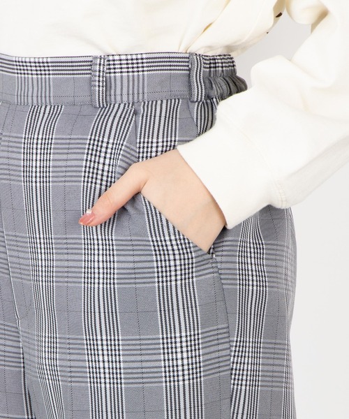 WEGO（ウィゴー）の「WEGO/セミフレアパンツ（スラックス・レディース・ブラック/ピンク/グリーン/アイボリー/グレー系その他/ベージュ系その他/ベージュ系その他3・SMALL/MEDIUM）」の19枚目の写真