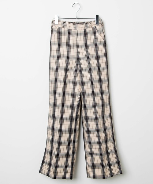 WEGO（ウィゴー）の「WEGO/セミフレアパンツ（スラックス・レディース・ブラック/ピンク/グリーン/アイボリー/グレー系その他/ベージュ系その他/ベージュ系その他3・SMALL/MEDIUM）」の12枚目の写真