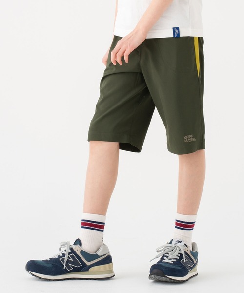 KRIFF MAYER Kid's Collection（クリフメイヤーキッズコレクション）の「のび～るテックカラーショーツ（その他パンツ・キッズ・ネイビー/カーキ/チャコール・150/170/130/140/160/120）」の10枚目の写真