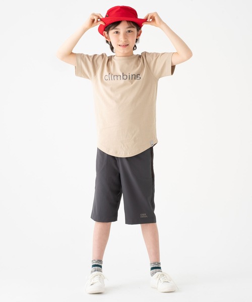 KRIFF MAYER Kid's Collection（クリフメイヤーキッズコレクション）の「のび～るテックカラーショーツ（その他パンツ・キッズ・ネイビー/カーキ/チャコール・150/170/130/140/160/120）」の7枚目の写真