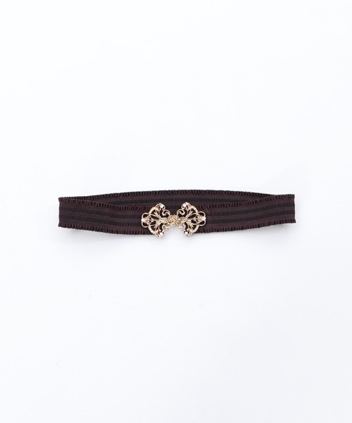 セール 鍵 バラデザインゴムベルト ベルト Axes Femme アクシーズファム のファッション通販 Zozotown