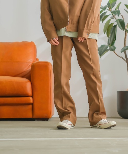 SIDEWAY STANCE(サイドウェイスタンス)の「【SIDEWAY STANCE】スタプレ セミフレア スラックス パンツ セットアップ対応(スラックス・メンズ・ブルーグレー/ブラウン/グレイッシュベージュ/ブラック・MEDIUM/LARGE/X-LARGE)」の14枚目の写真