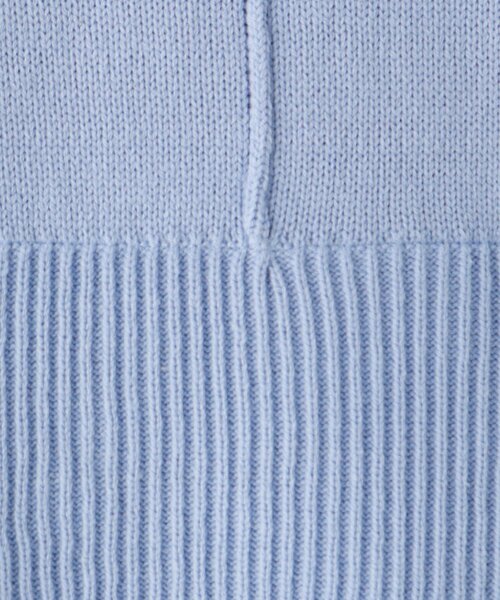 pink adobe（ピンクアドベ）の「◆【M-L】レイヤード見えニット（ニット/セーター・レディース・レモンイエロー/オフホワイト/ライトグレー/ライトブルー・40/38）」の5枚目の写真