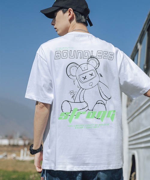 セール Hook 21新作 人気イラストプリント 半袖tシャツ Tシャツ カットソー Hook フック のファッション通販 Zozotown