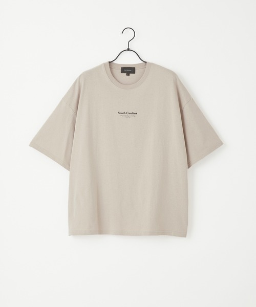 Craft Nicholson（クラフトニコルソン）の「ビッグシルエット線画イラストデザインアソート半袖カットソー（Tシャツ/カットソー・メンズ・ホワイト系その他/ブラック系その他/ベージュ系その他/グリーン系その他/ブルー系その他/ホワイト系その他2/ブラック系その他2/ベージュ系その他2・M/L）」の12枚目の写真