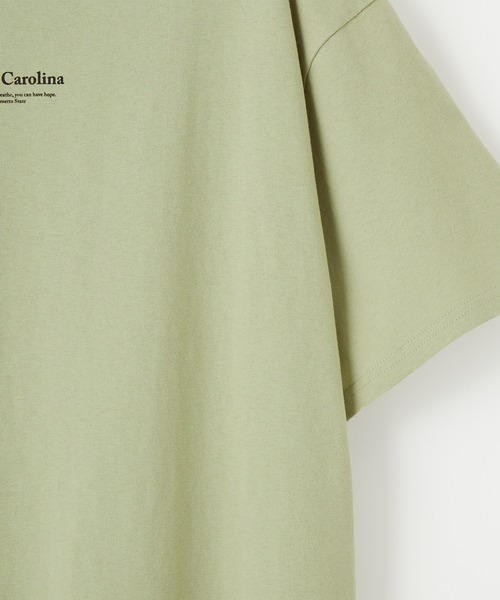 Craft Nicholson（クラフトニコルソン）の「ビッグシルエット線画イラストデザインアソート半袖カットソー（Tシャツ/カットソー・メンズ・ホワイト系その他/ブラック系その他/ベージュ系その他/グリーン系その他/ブルー系その他/ホワイト系その他2/ブラック系その他2/ベージュ系その他2・M/L）」の13枚目の写真