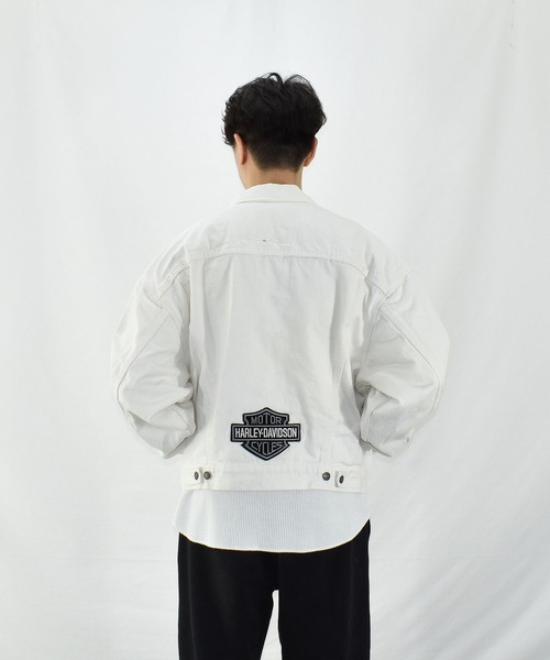 Levi's（リーバイス）の「【ヴィンテージ古着】90's Levi's/リーバイス '70598-0251' カスタム デニムジャケット USA製（デニムジャケット・メンズ・ホワイト・MEDIUM）」の7枚目の写真