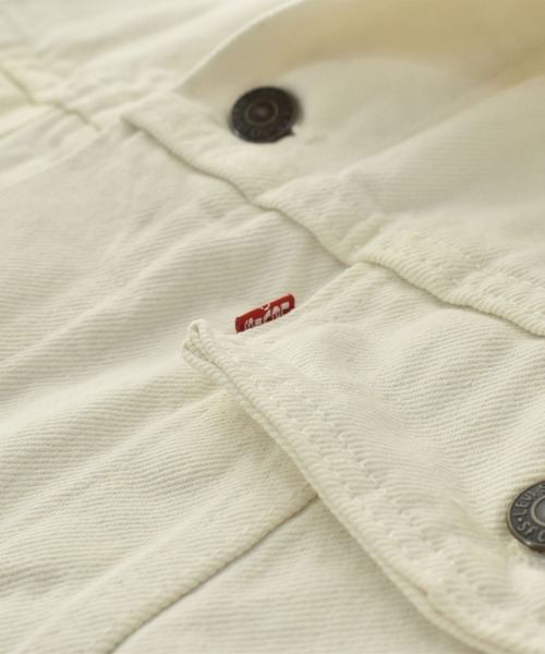 Levi's（リーバイス）の「【ヴィンテージ古着】90's Levi's/リーバイス '70598-0251' カスタム デニムジャケット USA製（デニムジャケット・メンズ・ホワイト・MEDIUM）」の8枚目の写真