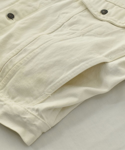 Levi's（リーバイス）の「【ヴィンテージ古着】90's Levi's/リーバイス '70598-0251' カスタム デニムジャケット USA製（デニムジャケット・メンズ・ホワイト・MEDIUM）」の9枚目の写真