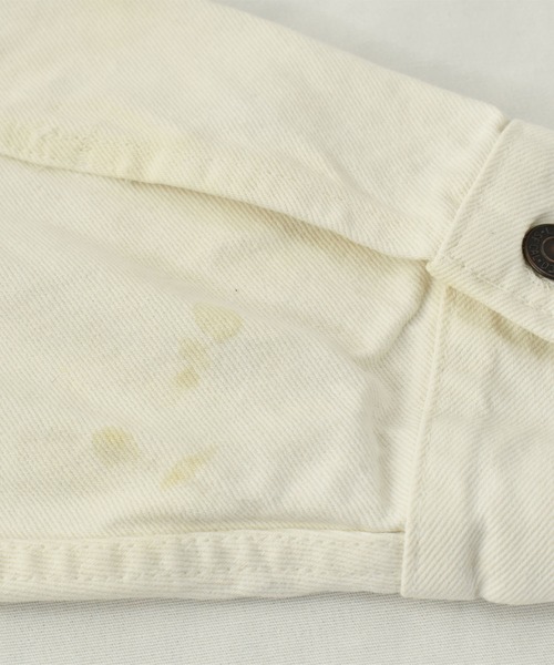 Levi's（リーバイス）の「【ヴィンテージ古着】90's Levi's/リーバイス '70598-0251' カスタム デニムジャケット USA製（デニムジャケット・メンズ・ホワイト・MEDIUM）」の3枚目の写真