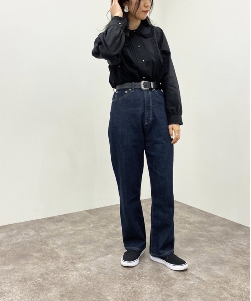 apres jour mignon(アプレジュールミニョン)の「コットンレースフリルブラウス【ZOZOTOWN限定アイテム】(シャツ/ブラウス・レディース・ブラック/オフホワイト/モカ・X-LARGE/フリー)」の13枚目の写真