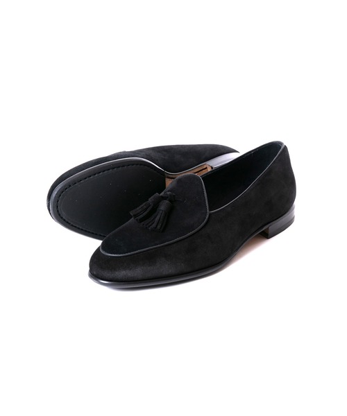 Berwick1707(バーウィック)の「Berwick バーウィック タッセル ローファー D4951 スパイゴム ソール(ローファー・メンズ・ブラック/ダークブラウン・40/39/41/42/43/44)」の6枚目の写真