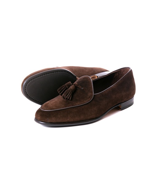 Berwick1707(バーウィック)の「Berwick バーウィック タッセル ローファー D4951 スパイゴム ソール(ローファー・メンズ・ブラック/ダークブラウン・40/39/41/42/43/44)」の9枚目の写真