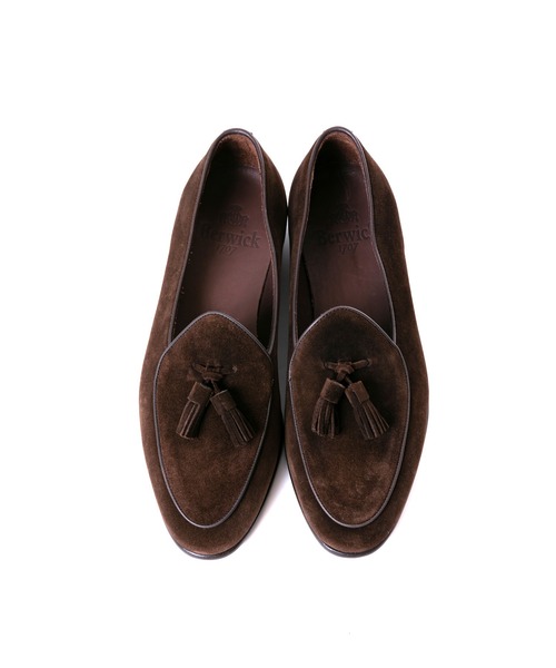 Berwick1707(バーウィック)の「Berwick バーウィック タッセル ローファー D4951 スパイゴム ソール(ローファー・メンズ・ブラック/ダークブラウン・40/39/41/42/43/44)」の7枚目の写真